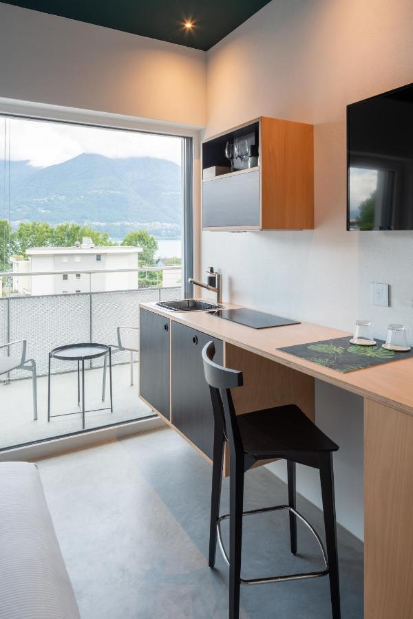 Riva Rooms & Studios - Check-In 24Hr Minusio 外观 照片